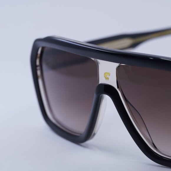 CARRERA 1053/S 00WM A8 Sunglasses Black/Beige Aviator Frame, Brown Lenses - Picture 10 of 11
